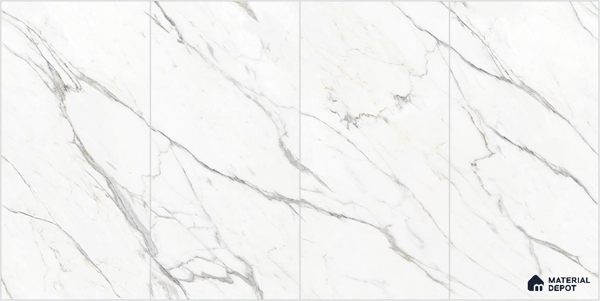 Ark Slab Series Bookmatch Variation Pacific White 2400x1200 mm High ...
