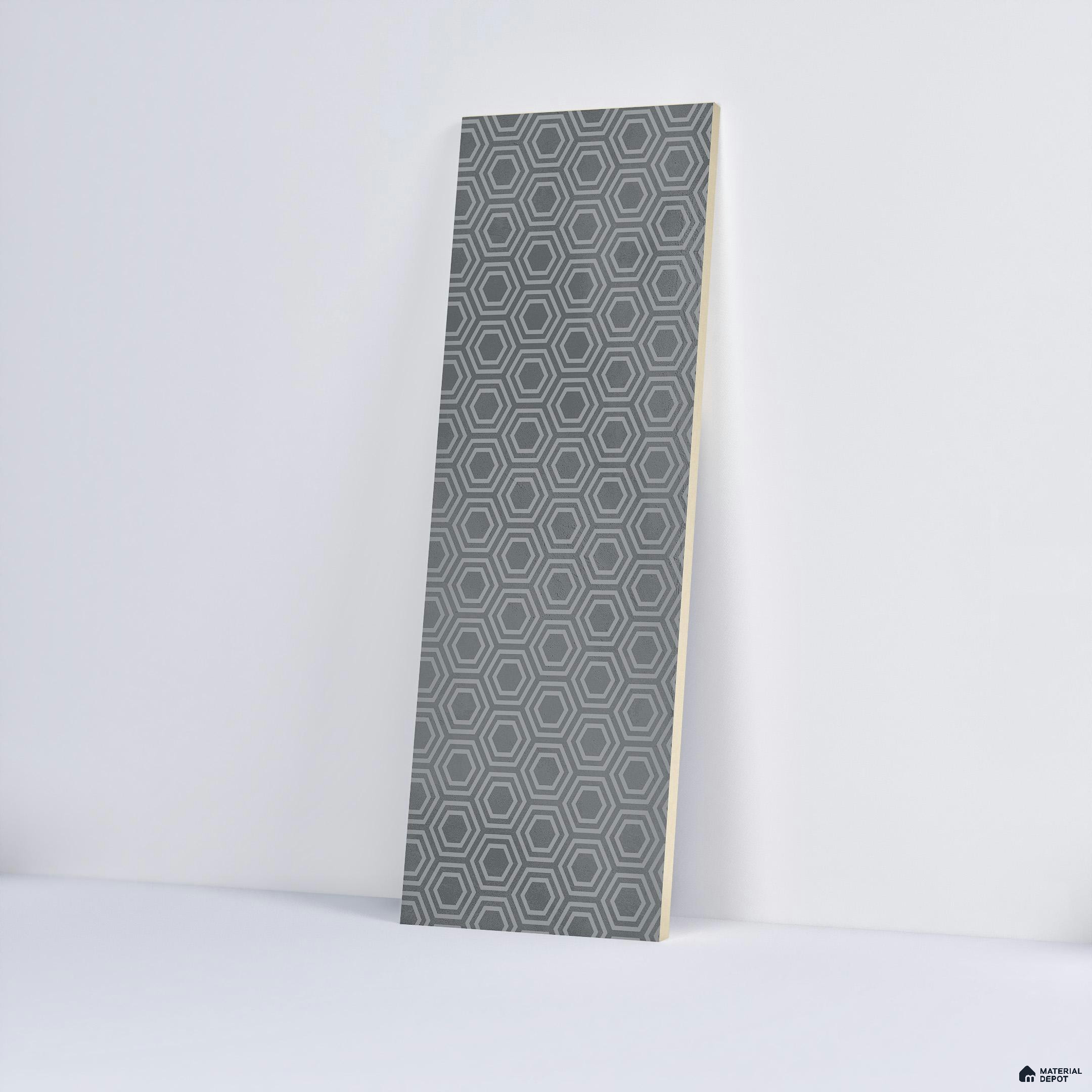 Subway Wall Tile TL 06427 N Eterna Silver Mist Blend 12 x 4 inch